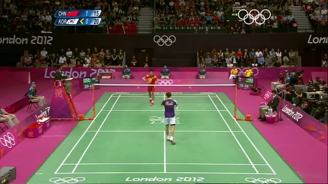 Badminton Men's Singles Bronze Medal Match - China v Korea - London 2012 Olympic Games Highlights