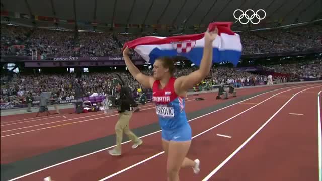 Athletics Women's Discus Throw Final - London 2012 Olympic Games Highlights