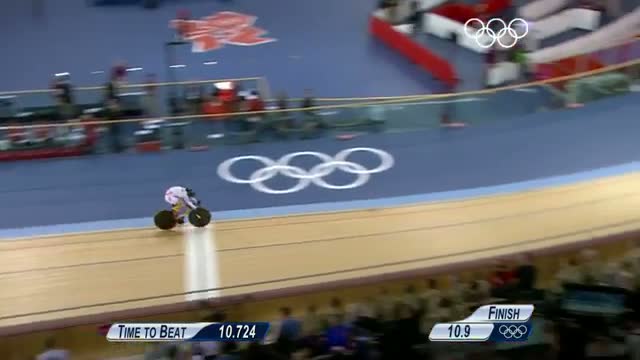 Cycling Track Women's Sprint Qualifying - London 2012 Olympic Games Highlights