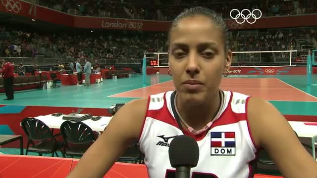 Volleyball Women's Preliminary - Pool A - DOM v ALG - London 2012 Olympic Games Highlights