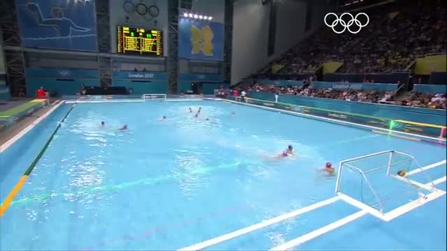 Water Polo Men's Preliminary Round - Group A - KAZ v CRO - London 2012 Olympic Games Highlights