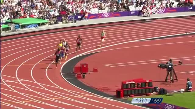 Athletics Men's 800m Round 1 - London 2012 Olympic Games Highlights