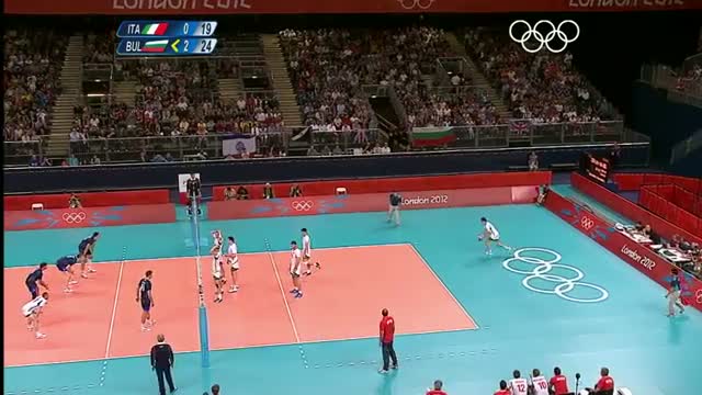 Volleyball Men's Preliminary - Pool A - Italy v Bulgaria - London 2012 Olympic Games Highlights