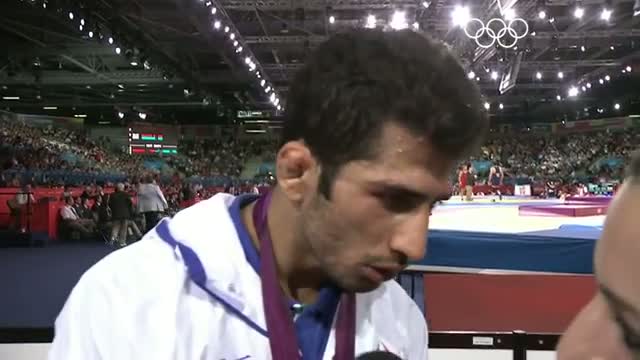 Wrestling Men's Greco-Roman 60 kg Final - Lashkhi v Noroozi - London 2012 Olympic Games Highlights
