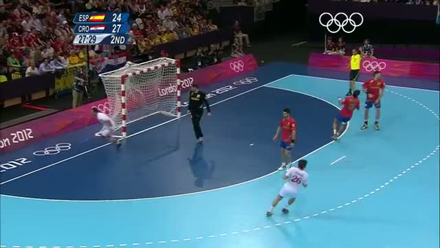 Handball Men's Preliminaries Group B - Spain v Croatia - London 2012 Olympic Games Highlights