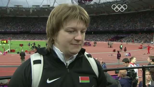 Athletics Women's Shot Put Final - London 2012 Olympic Games Highlights