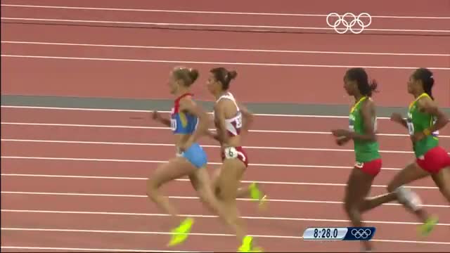 Athletics Women's 3000m Steeplechase Final - London 2012 Olympic Games Highlights