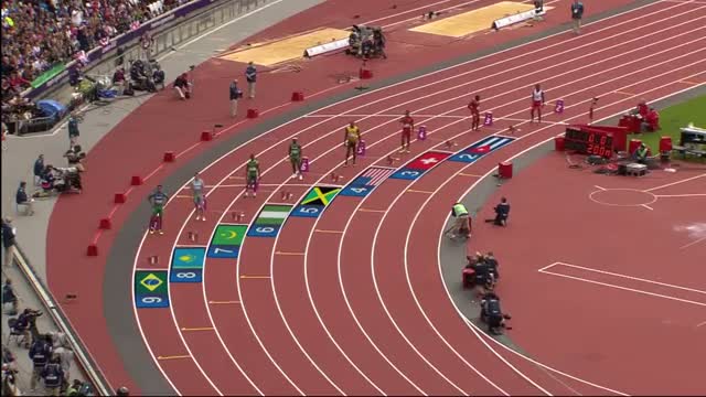 Athletics Men's 200m Round 1 - Usain Bolt Heat 1 - London 2012 Olympic Games Highlights