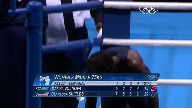 Boxing Women's Middle (75kg) Semifinals - London 2012 Olympic Games Highlights