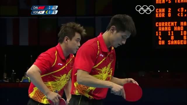 Table Tennis Men's Team Finals - China v Korea - London 2012 Olympic Games Highlights