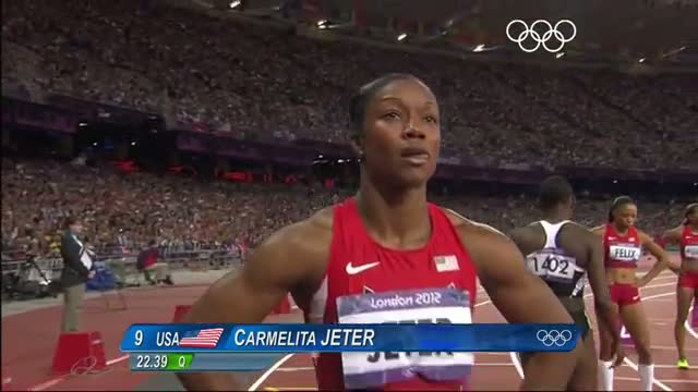 Athletics Women's 200m Final - London 2012 Olympic Games Highlights