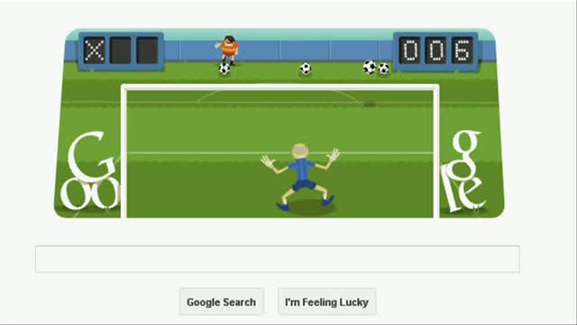 How to play the London 2012 football Google doodle