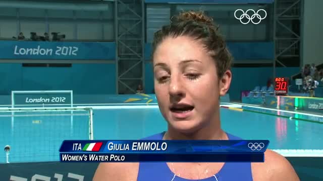 Water Polo Women's Preliminary Round - Great Britain v Italy - London 2012 Olympic Games Highlights