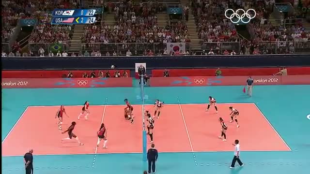 Volleyball Women's Semifinals - Korea v United States - London 2012 Olympic Games Highlights