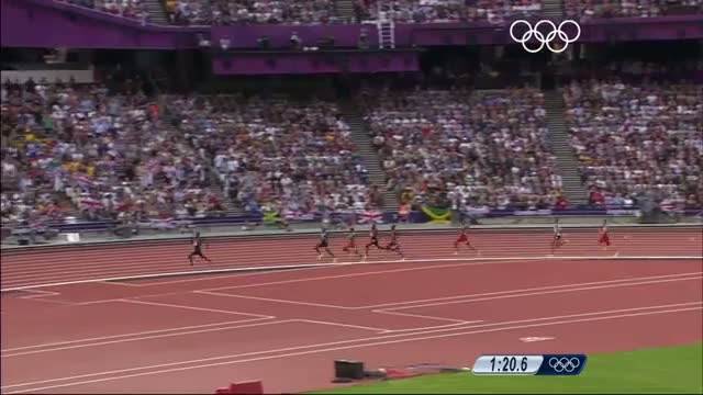 Athletics Men's 800m Final - London 2012 Olympic Games Highlights