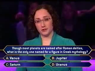Who Wants to be a Millionaire blooper