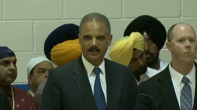 Holder: America Is Rallying Around Sikhs
