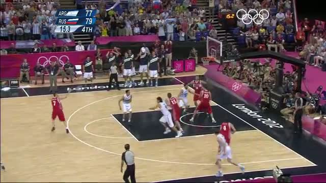 Basketball Men's Bronze Medal Match - Argentina v Russia - London 2012 Olympic Games Highlights