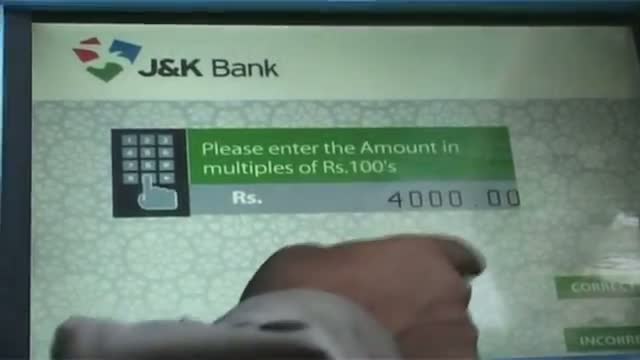 52 Cr withdrawn in 3 days from JK Bank ATMs