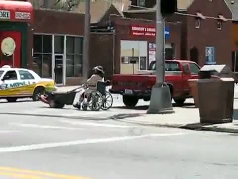Redneck Motorized Wheelchair