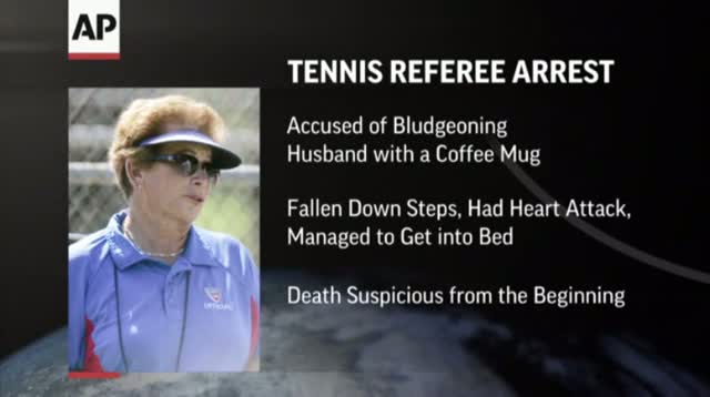 Tennis Referee Arrested in LA Death of Husband