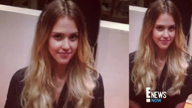 JESSICA ALBA HAIRCUT - ACTRESS GOES OMBRE