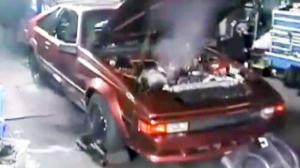 Supra Has Turbo Blow While On The Dyno