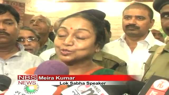 Meira Kumar hopes for a peaceful House from Monday