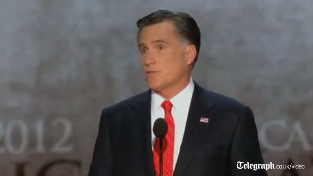 Mitt Romney Speech Highlights - Republican candidate accepts presidential nomination