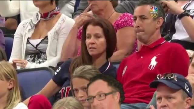 Olympic Parent Reaction With Weird Guy