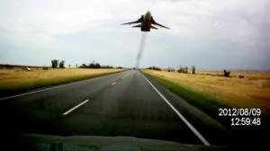 Fighter Jet Flying Very Low