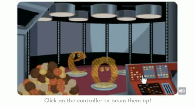 Google Doodle - Star Trek - The Original Series - 8th September 2012