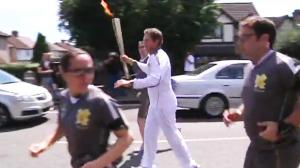 Lady Faceplants During Olympic Torch Relay