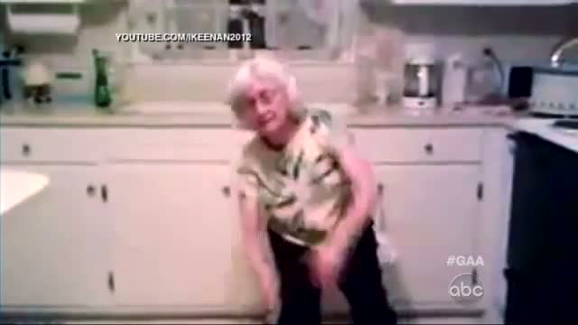 Grandma Dances to Usher's 'You Make Me Wanna'
