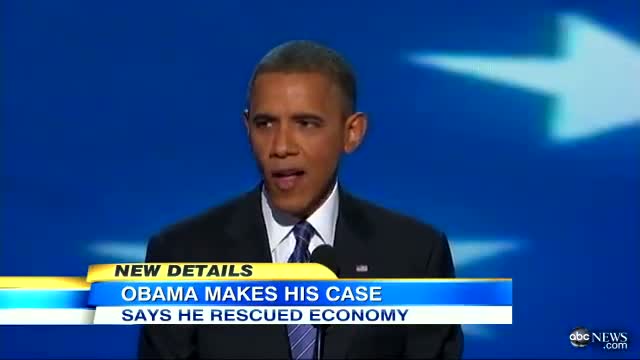Obama's Big Night at Democratic National Convention 2012