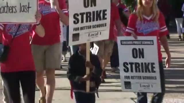 Chicago Teachers Strike Shuts Down School System