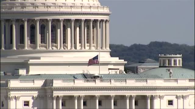 Raw Video - US Capitol Flag at Half-Staff