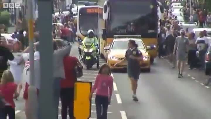 Teen Attempts To Steal Olympic Torch