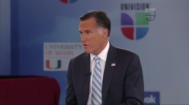 Romney: This Campaign Is About the 100%