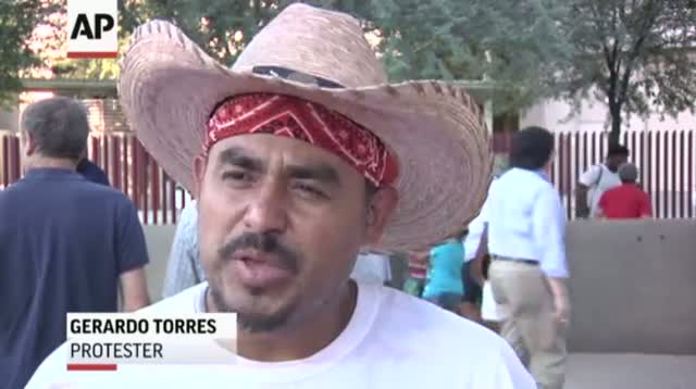Enforcement of Ariz. Immigration Law Protested