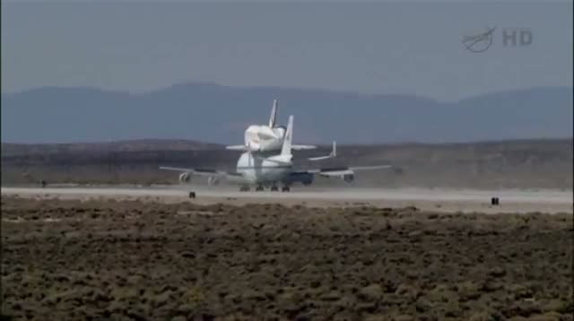 Raw Video - Shuttle Lands in Calif.