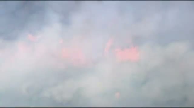 Raw Video - Okla. Grass Fire Forces Evacuations