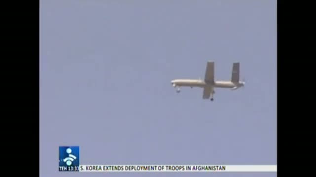 Raw Video - Iran Unveils New Drone