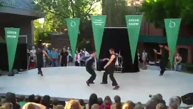 Amazing Slow Motion Ninja Fight