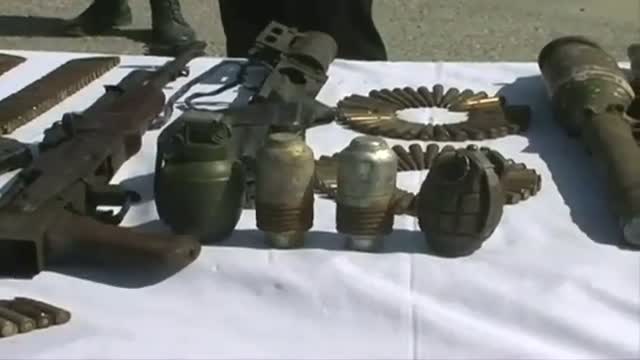 Terrorist hideout busted, cache of ammunition recovered