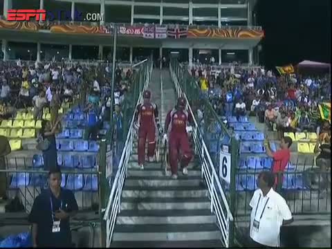 WI vs NZ Super Over - ICC T20 World Cup 2012 - Match 21 