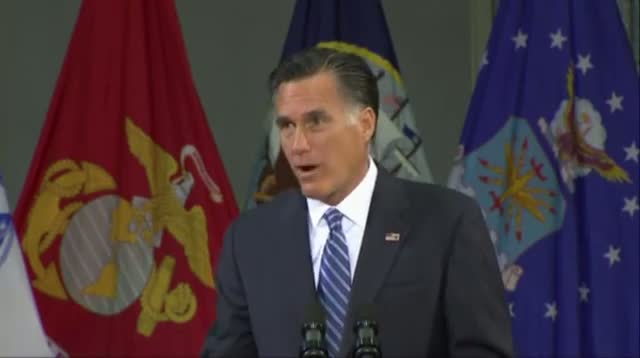 Romney: Time to Change Course in Middle East