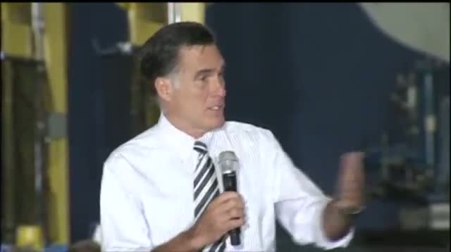 Romney Holds Town Hall in Ohio