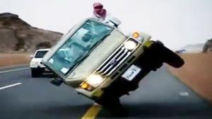 Drifting Like Mad Men in Saudi Arabia