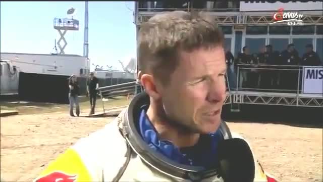 Felix Baumgartner - Interview after Space Jump - Redbull Stratos